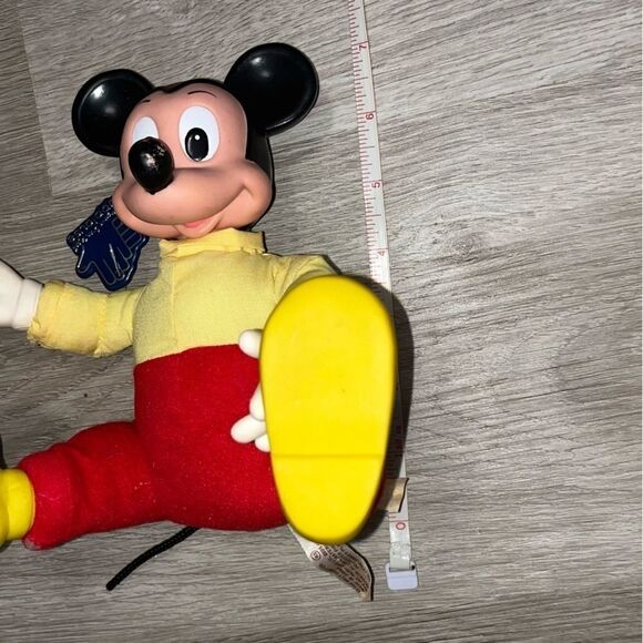 Vintage Disney Applause Mickey Mouse 7" Plush Doll Stuffed Animal - Picture 13 of 13